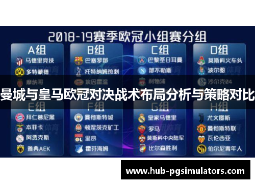 曼城与皇马欧冠对决战术布局分析与策略对比
