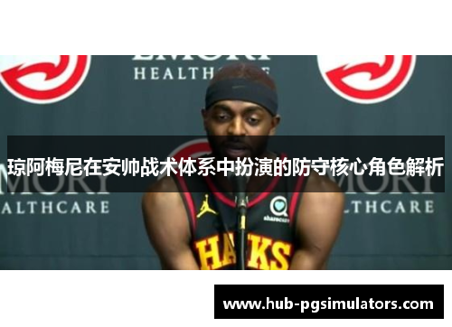 琼阿梅尼在安帅战术体系中扮演的防守核心角色解析